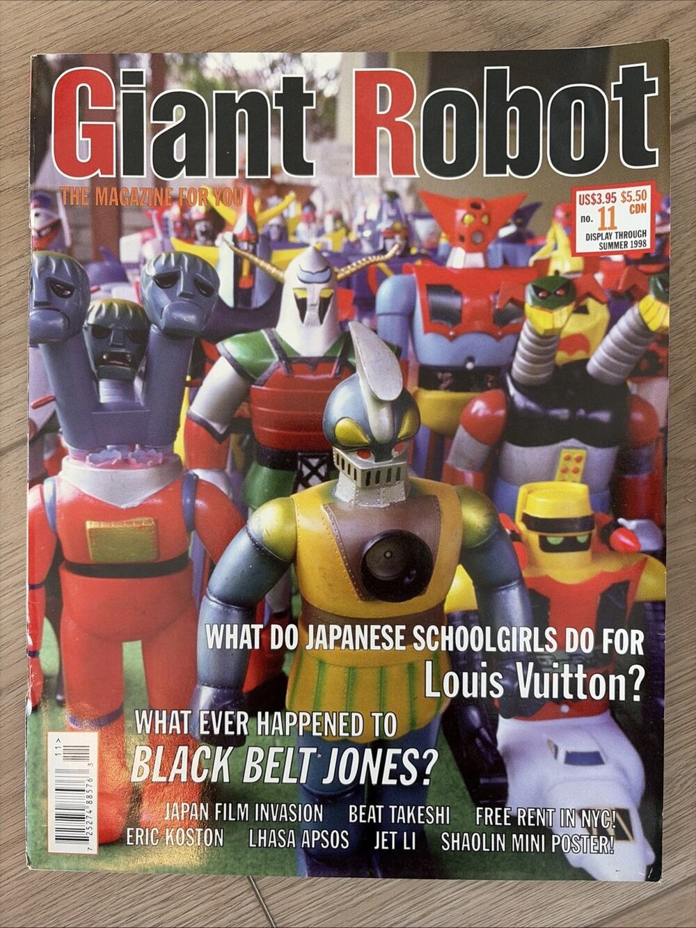 Giant Robot Issue 11 Jumbo Machinder Kogal Beat Takeshi Magazine Art